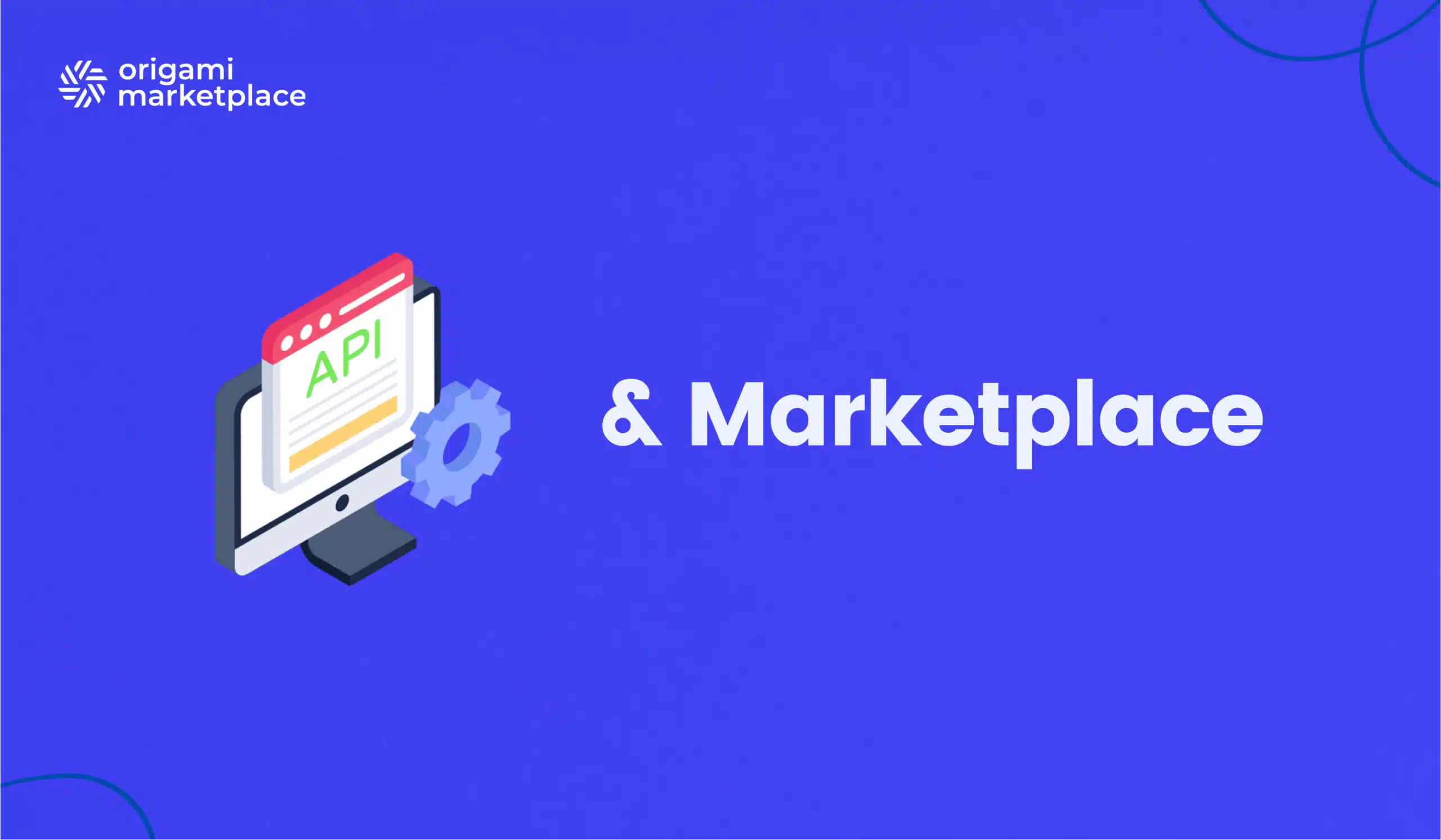 API & marketplace : interface