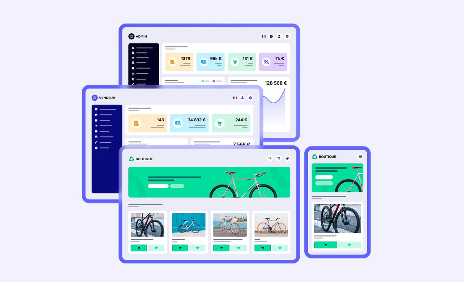 Démonstration de la solution Origami Marketplace.