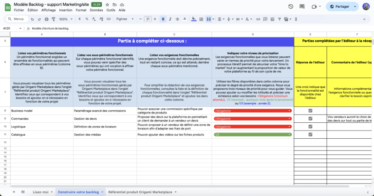 Cahier des charges - Marketplace