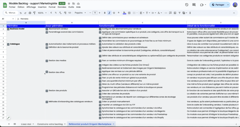 Cahier des charges - Marketplace
