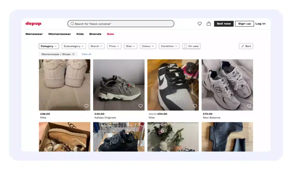 How to create a website like depop? C2C Marketplace