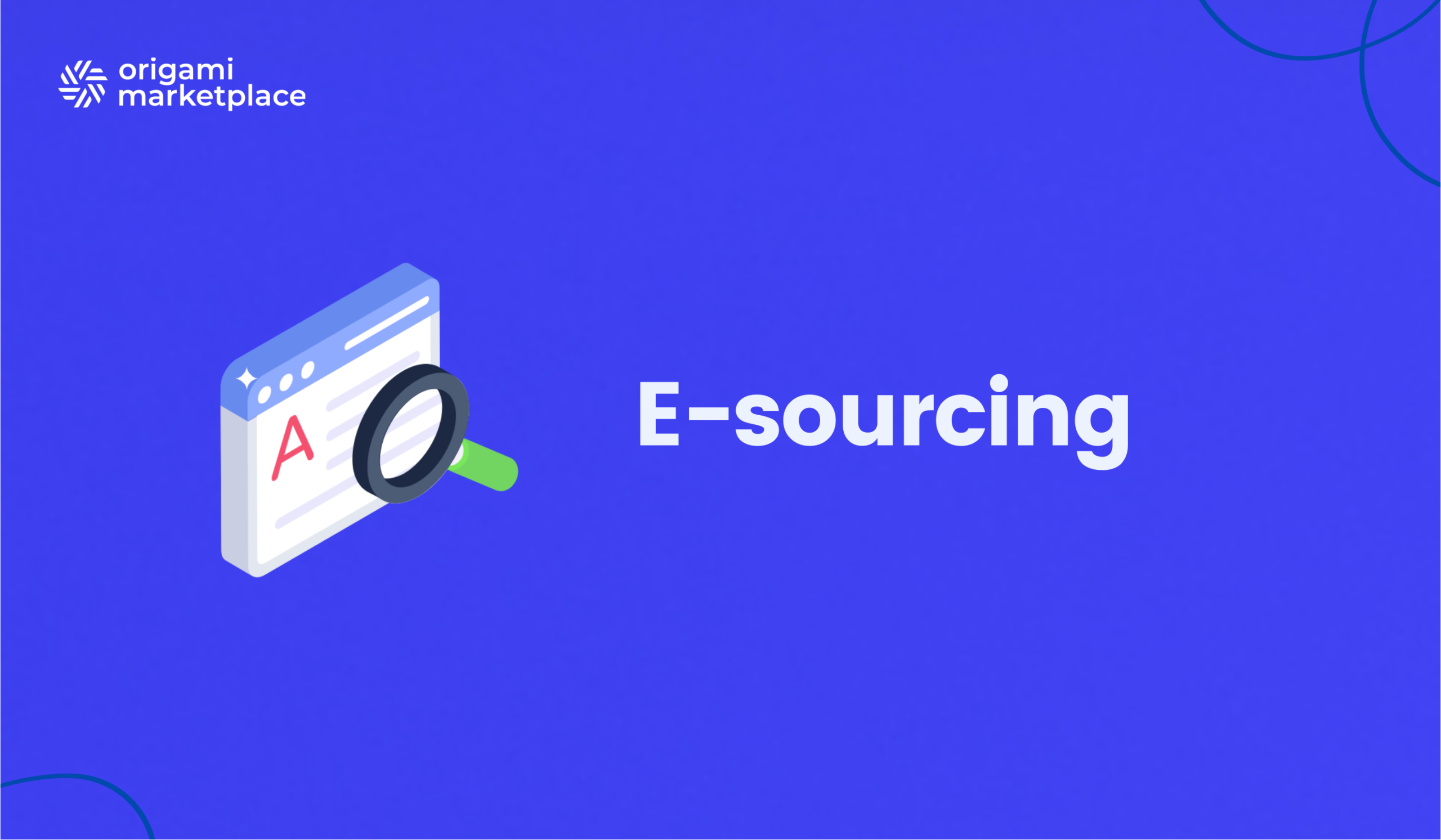 e-sourcing : Image illustrant la digitalisation des achats