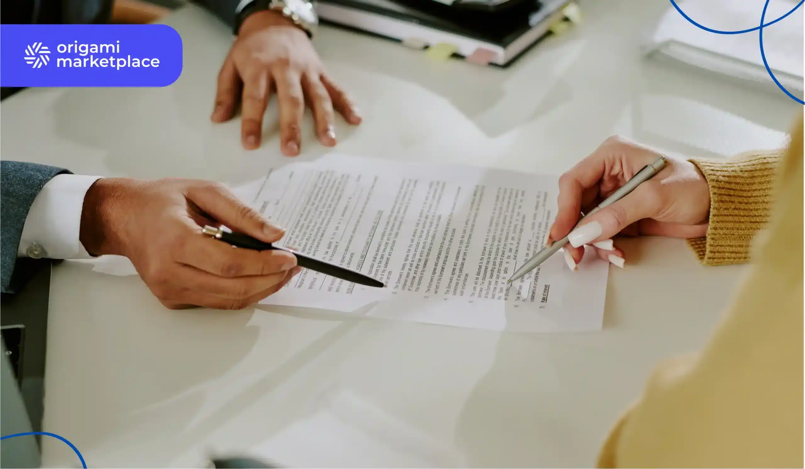 Les documents juridiques d’une place de marché