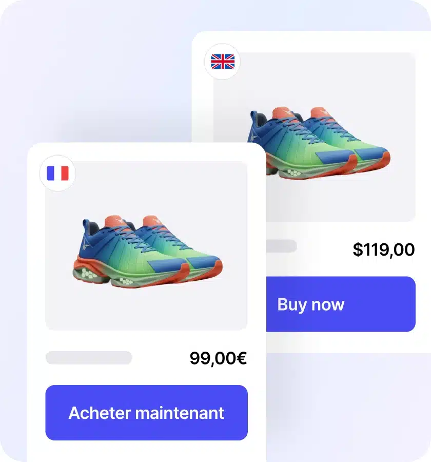 marketplace front office multi langues